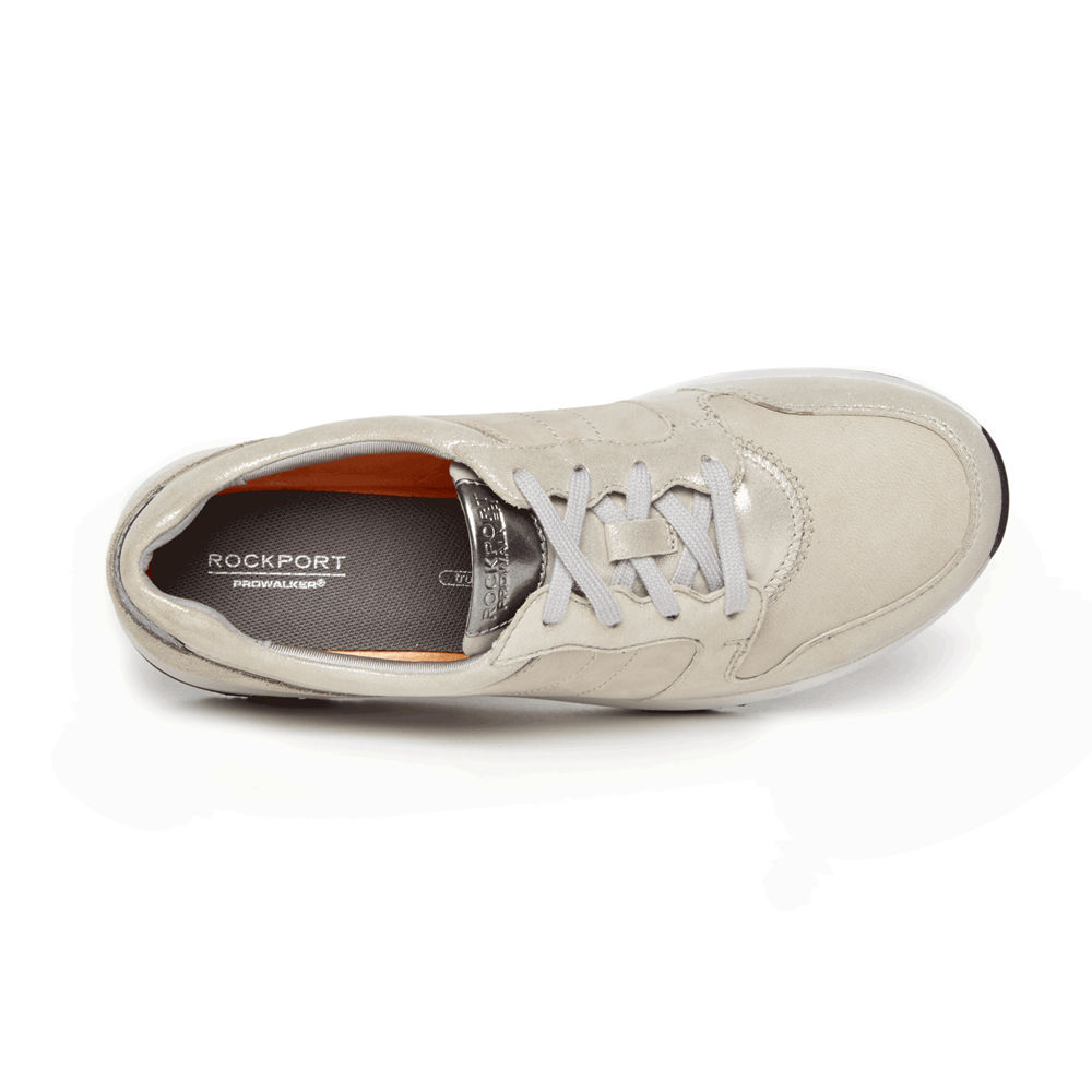 Rockport Sneakers Dam Beige - Trustride Derby Trainer - XLEDF2196